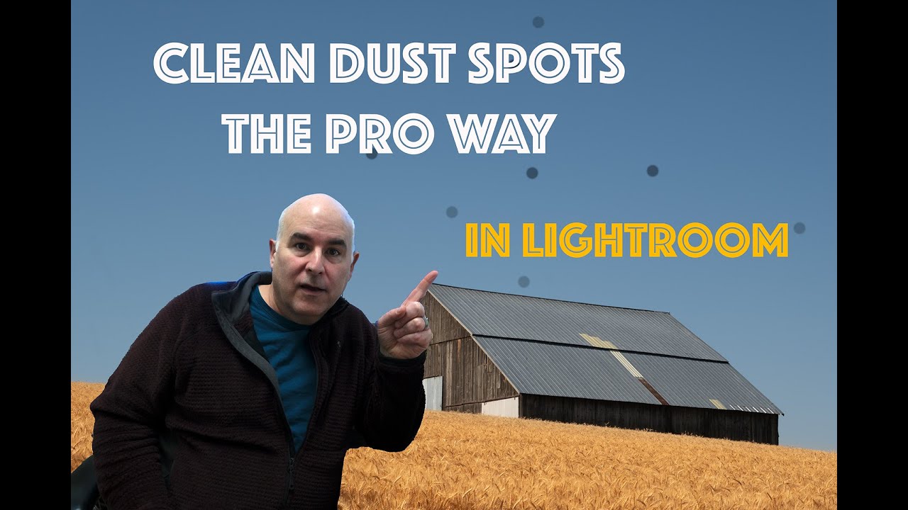 Find and Clean Dust Spots Easily in Lightroom // Visualize Spots