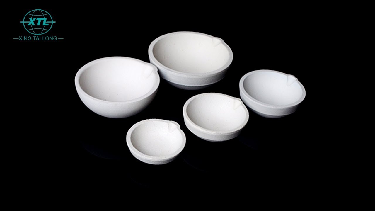 Fused Silica Melting Dish Quartz Ceramic Crucible