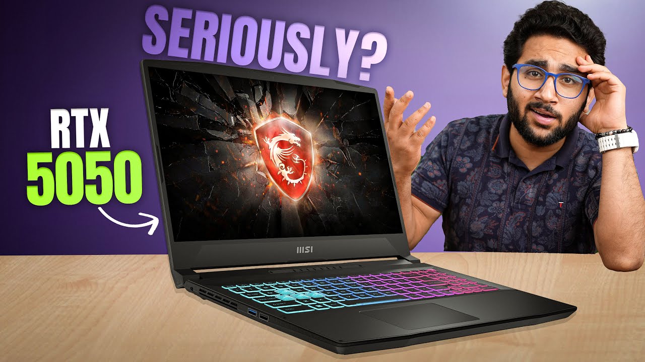 I Expected Better From MSI - RTX 5050 Gaming Laptop ft. Katana 15 2025