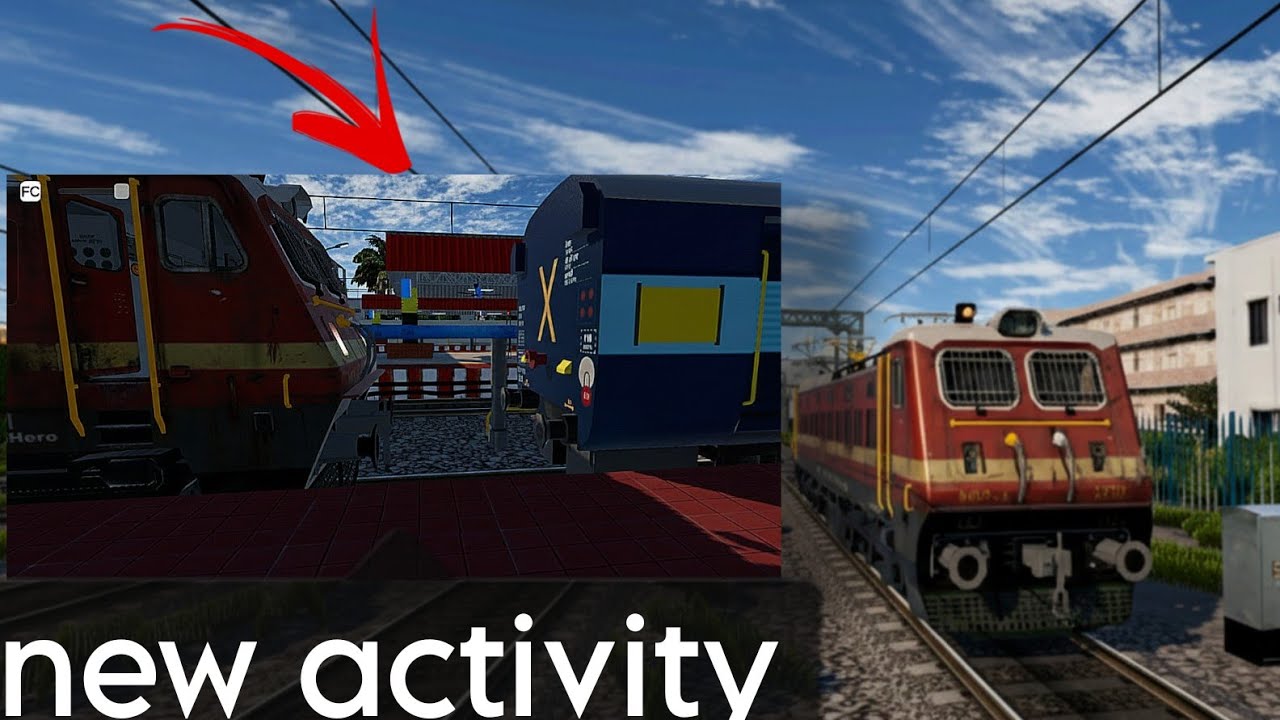 Railway simulator india | new activity full gameplay ' beta version Rajendra nagar to patna junction