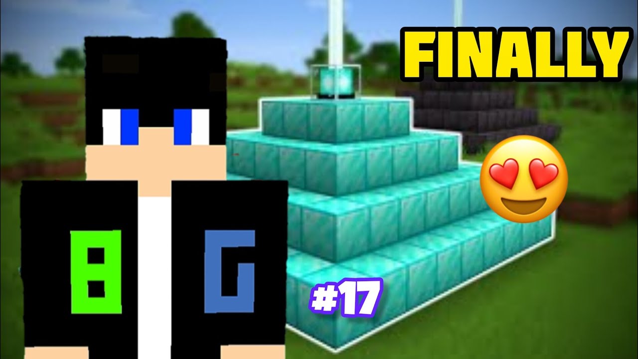 Finally! Mere Castle Me Pehla Beacon 😍 | Full Power Unlocked in Minecraft || BHIM GAMERZ ||