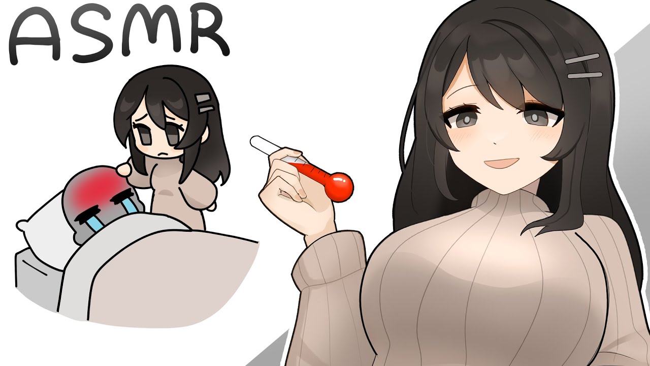 【asmr】Sweet Oneesan заботится о вас, пока вы болеете 🌡️🥣 | персональное внимание и комфорт 💤