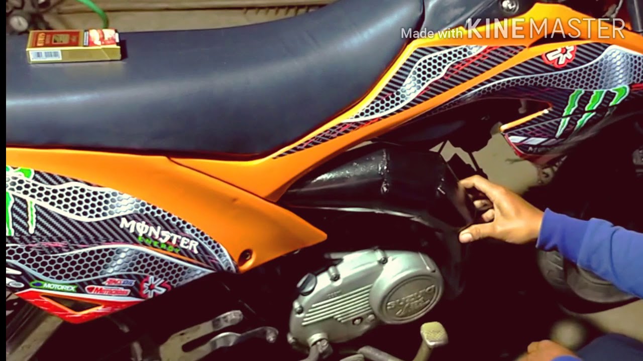 Bebek trail modifikasi suzuki RC KLX BF 150
