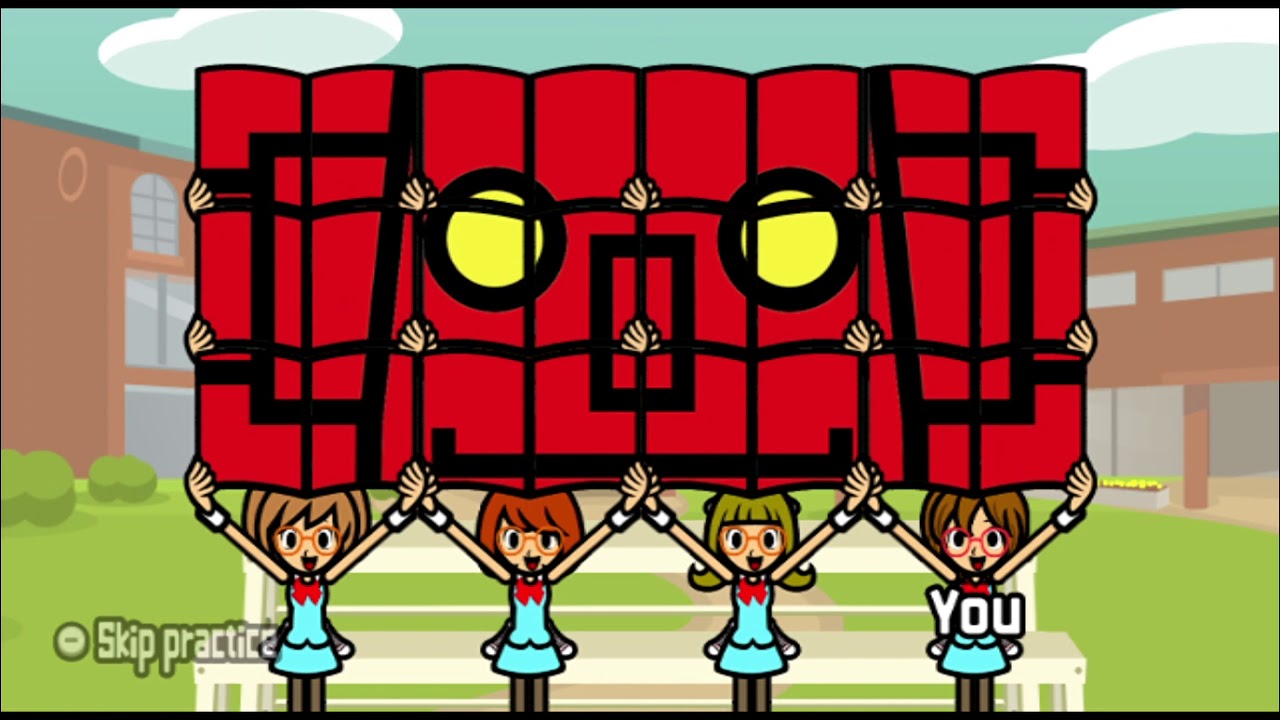 Rhythm Heaven Fever - Cheer Readers Superb!