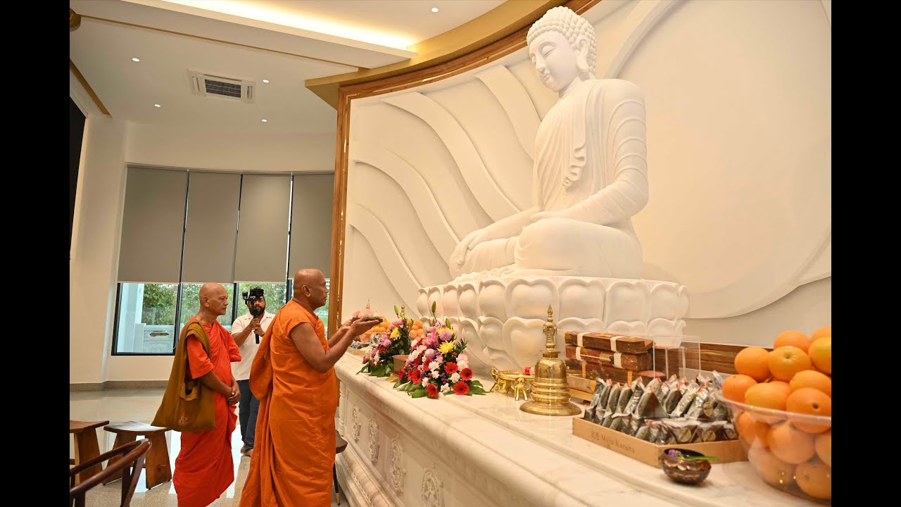 03012026 1st Full Moon Blessing Ceremony & Inscribed Copper Sutta Enshrinement at Maha Karuna Vihara