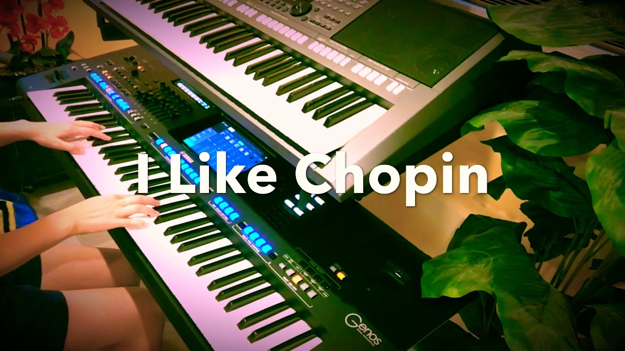 I LIKE CHOPIN -Gazebo - Cover on Yamaha Genos keyboard.