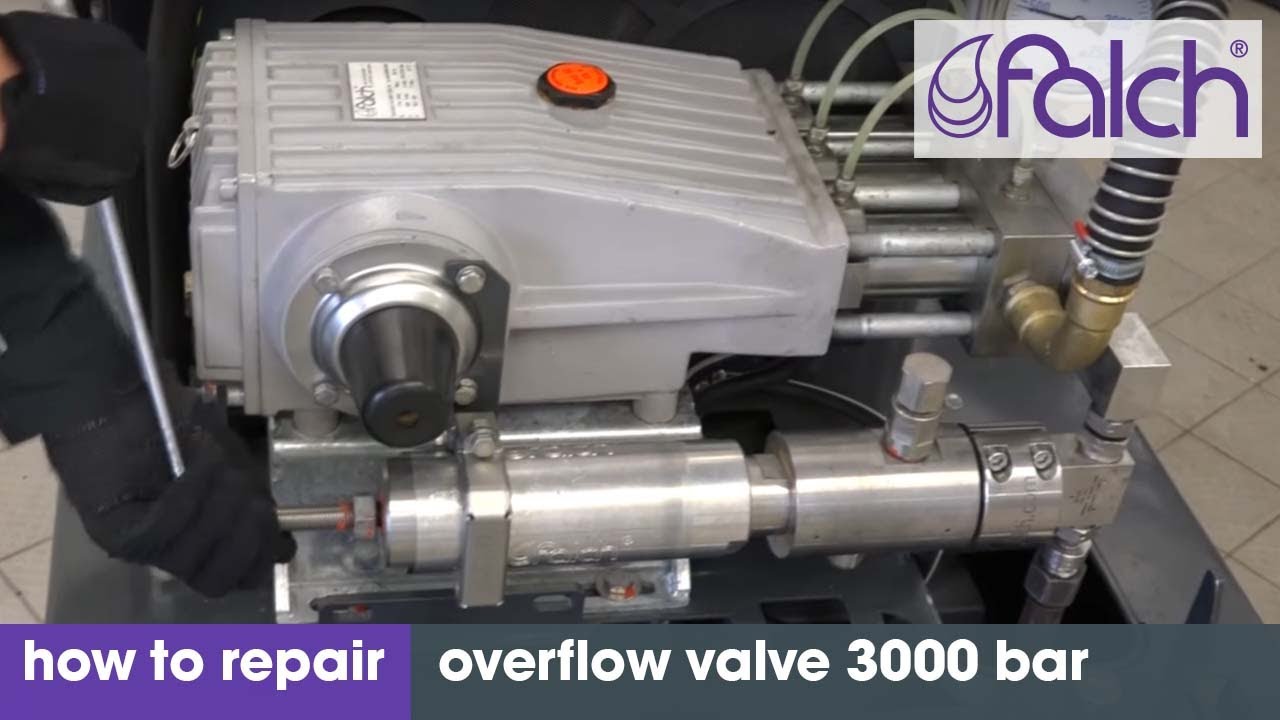falch overflow valve 3000 bar - how to repair - www.falch.com