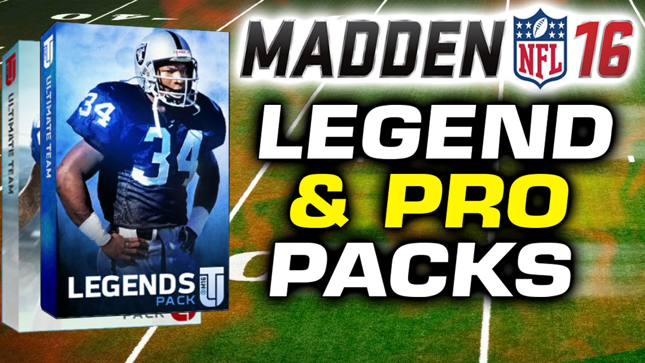 Madden 16 - Ultimate & Pro Pack Opening