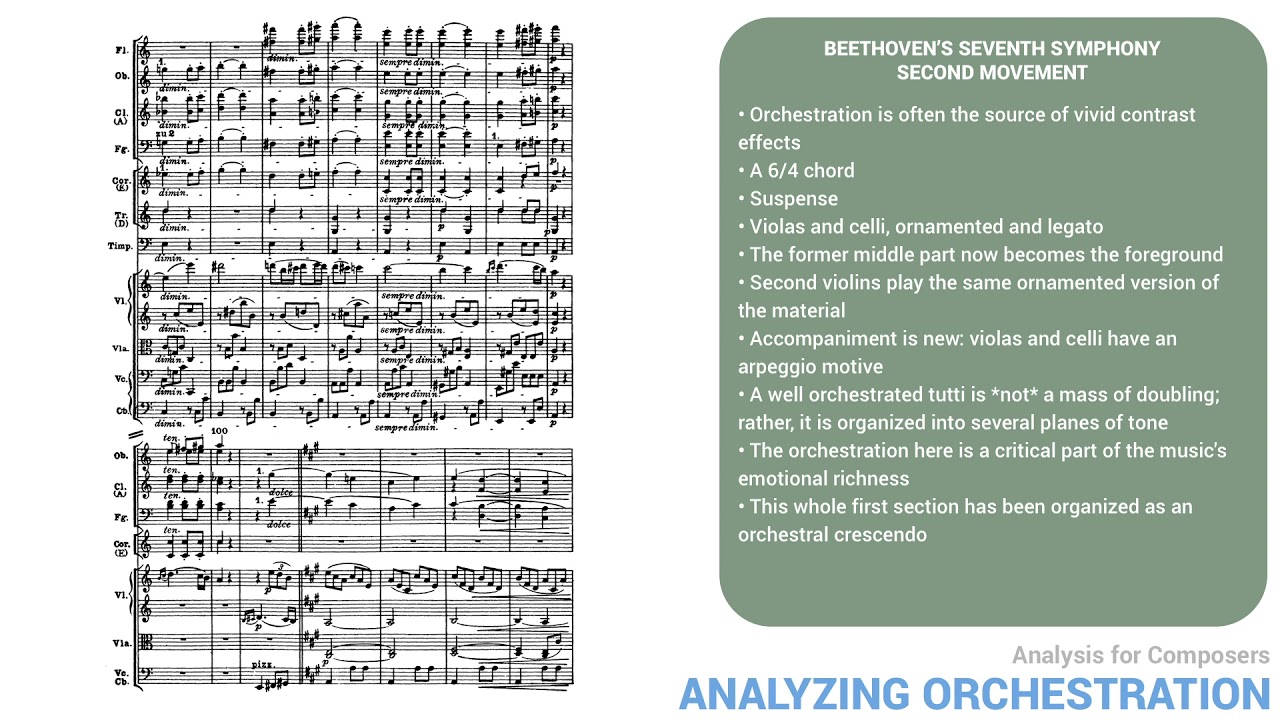 Analysis for Composers #27 - Analyzing Orchestration
