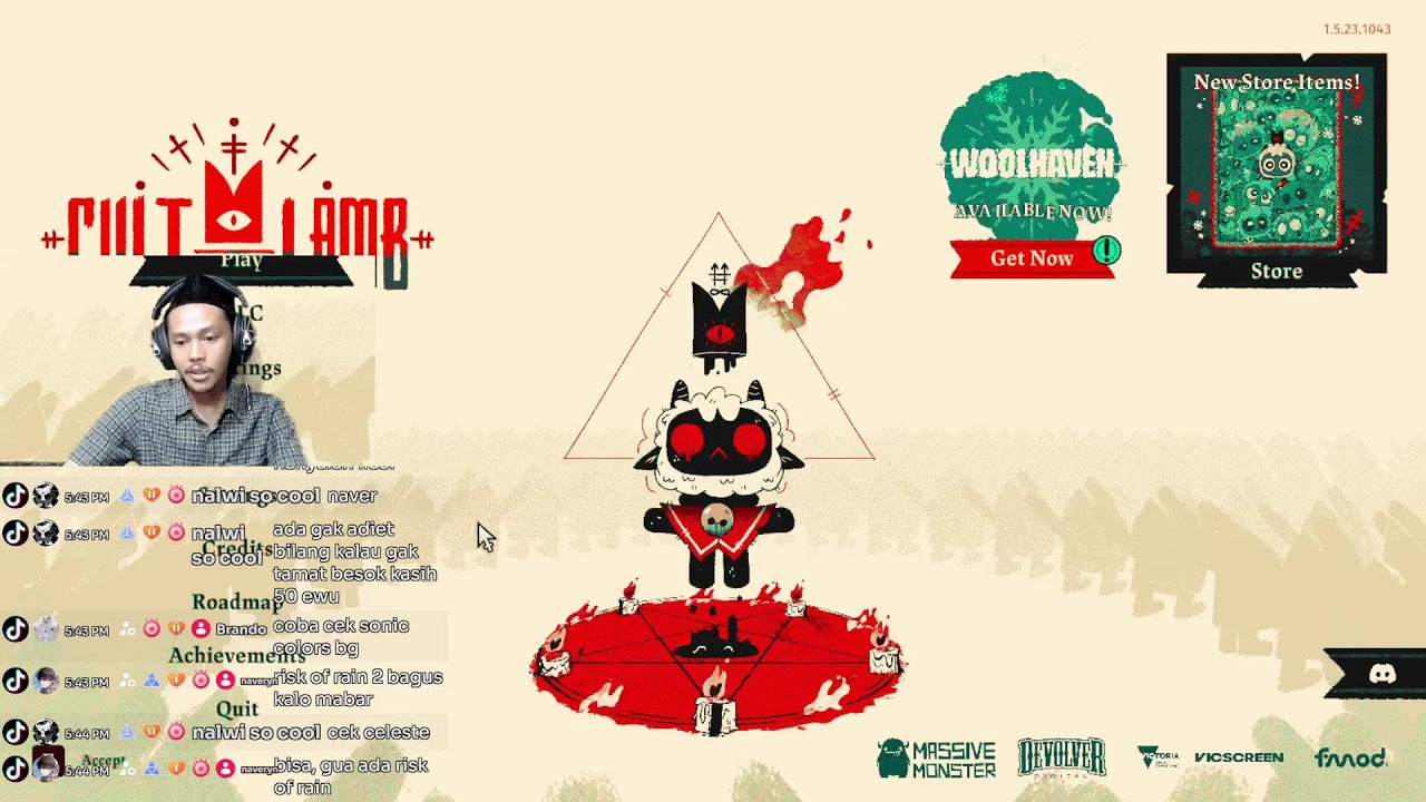 Rapat Pembangunan Desa Suka Maju! Cult Of The Lamb Eps.7
