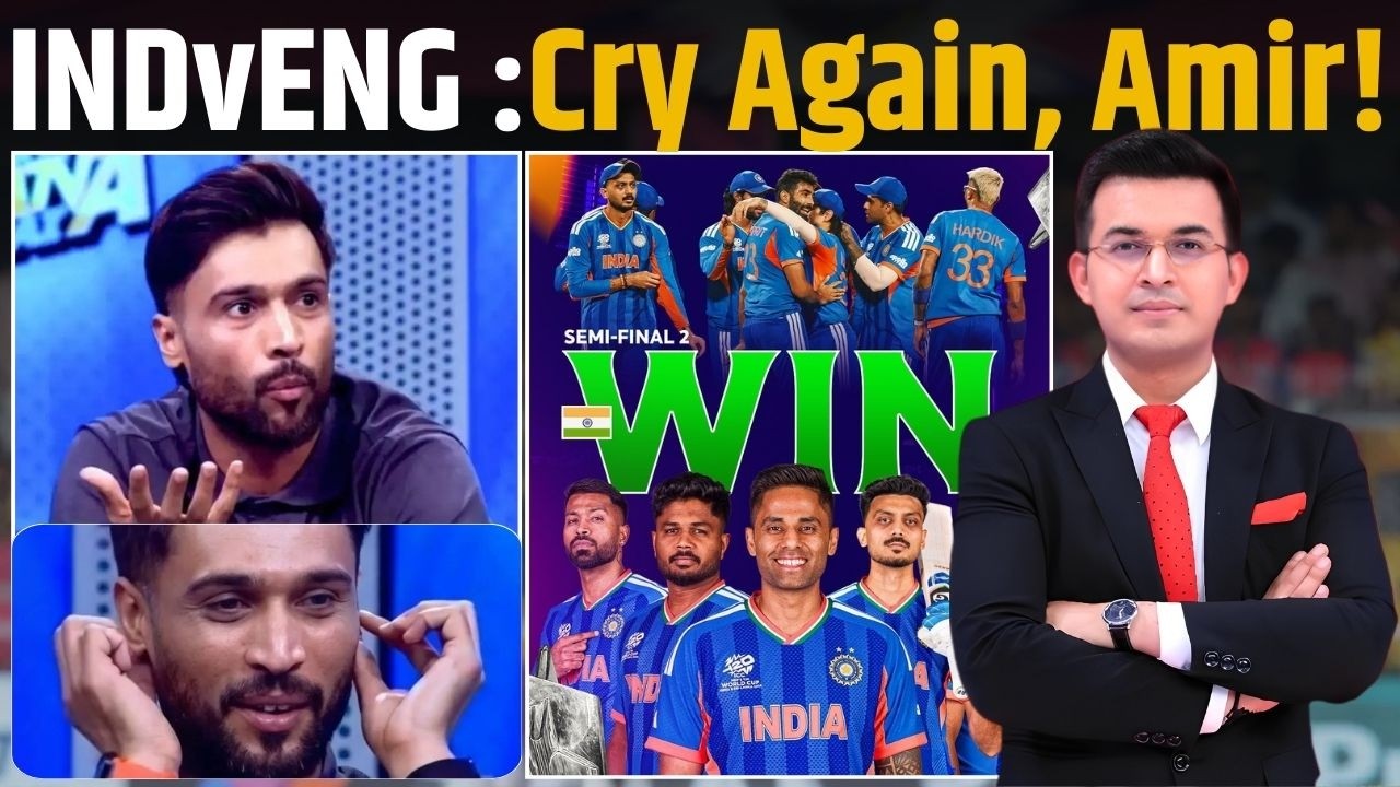 Ind vs Eng: India into the T20 World Cup Final, Mohammad Amir Cry Again !
