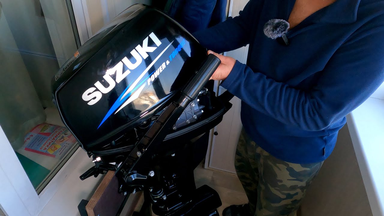 Лодочный мотор SUZUKI DT9.9(15) AS. Возвращаем 