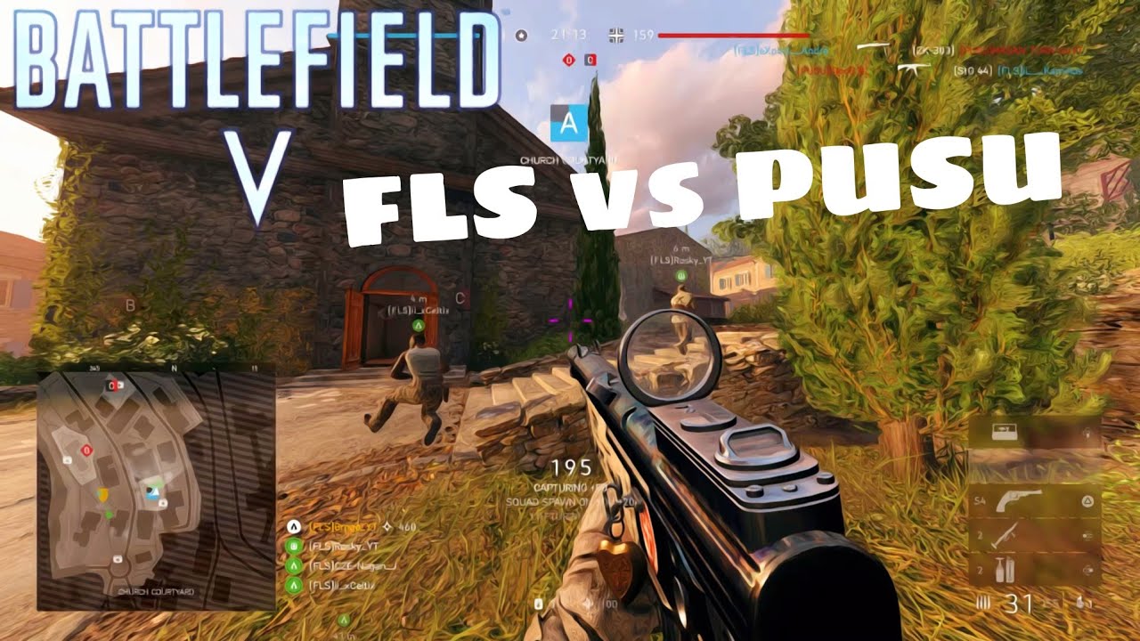 BATTLEFIELD 5: FLS vs PUSU Competitive Match T8 (8vs8)