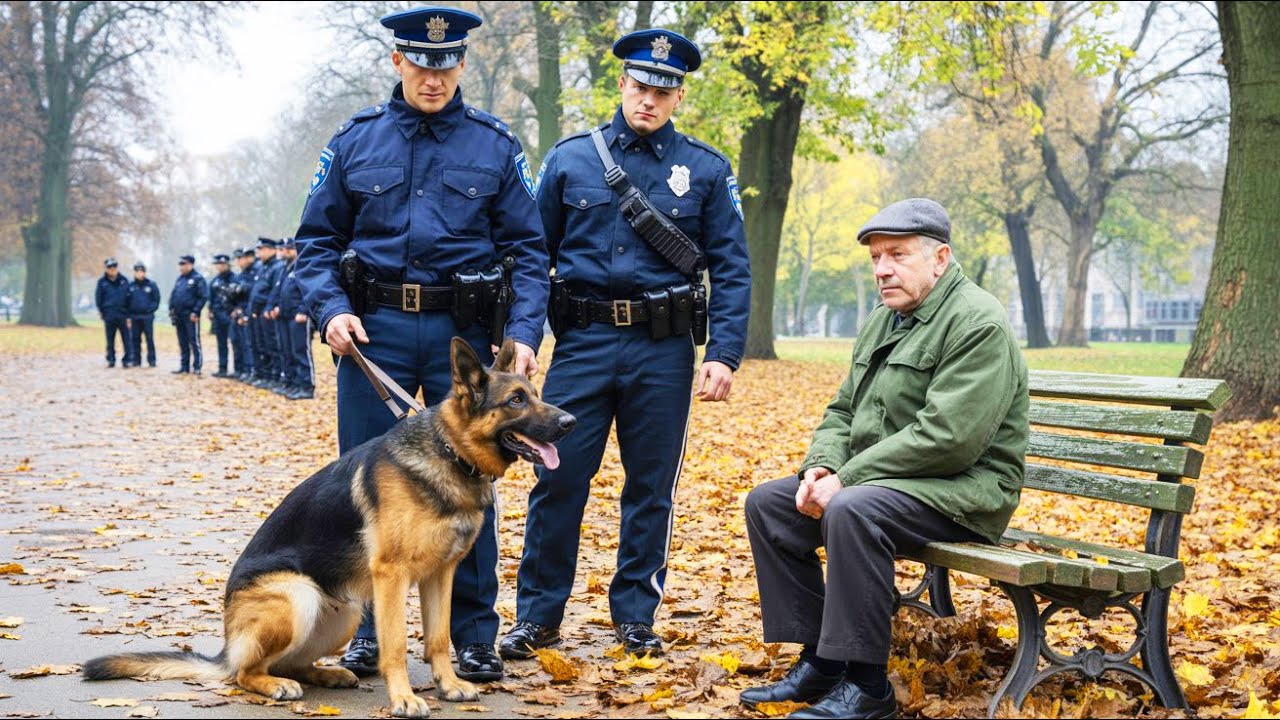 A K9 Dog Was Ordered to Attack an Old Man – But What Happened Next Brought Everyone to Tears!