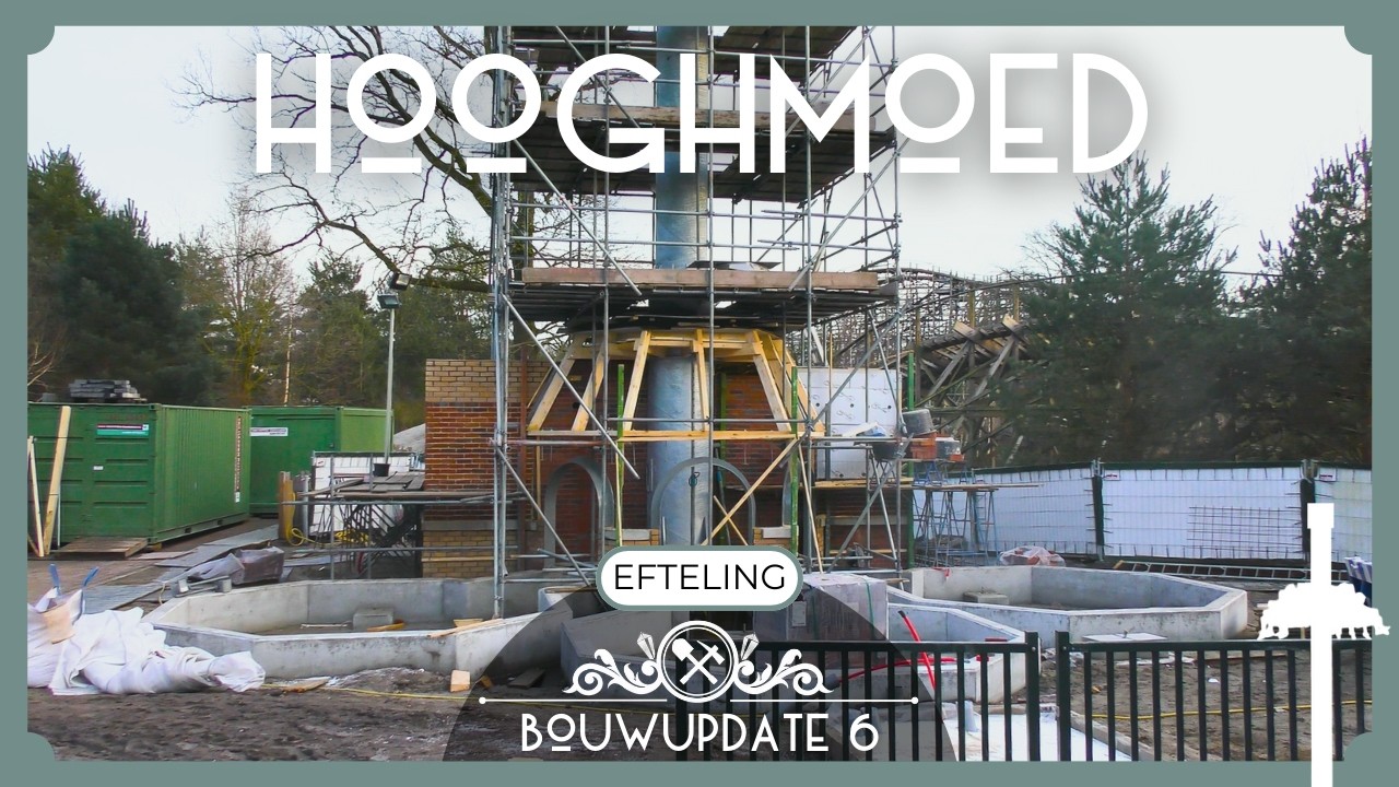 GEBOUW bij ATTRACTIE in rap tempo OPGEBOUWD - Hooghmoed Efteling [Update #6]