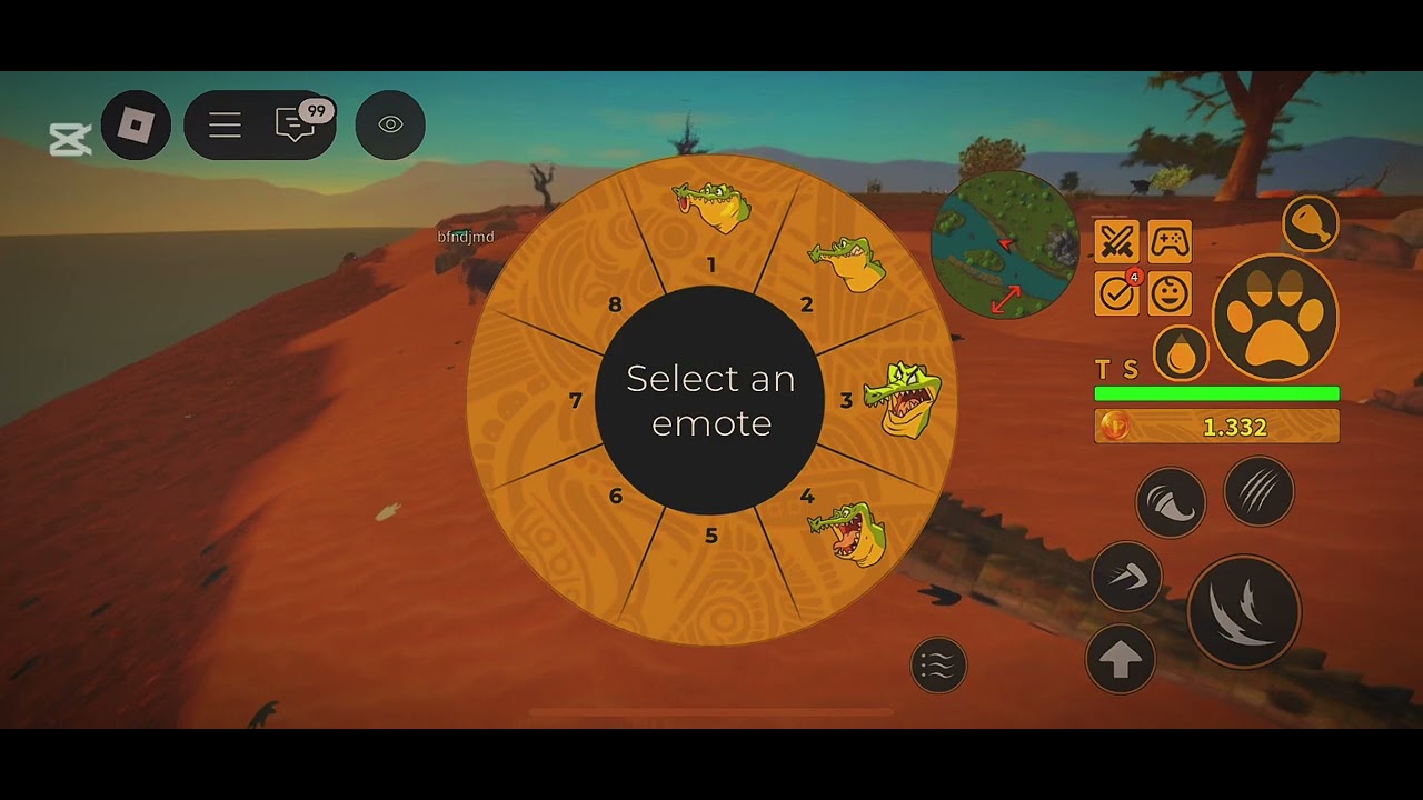 crocodile savvanah Life