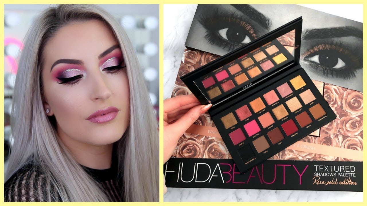 HUDA BEAUTY ROSE GOLD REMASTERED PALETTE | FIRST IMPRESSIONS | TUTORIAL
