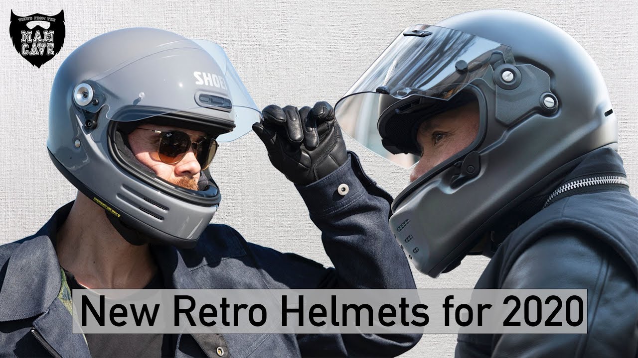 New for 2020 - Arai Rapide & Shoei Glamster - Retro Inspired Full Face Helmets
