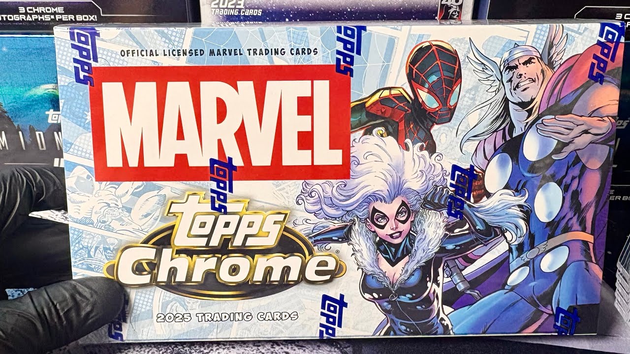 🚨АВТОМАТИЧЕСКОЕ ВЫГОДНОЕ ПРЕДЛОЖЕНИЕ ПО ПЕРСОНАЖУ🚨 2025 Topps Chrome Marvel Box #5 | Вперед!!!