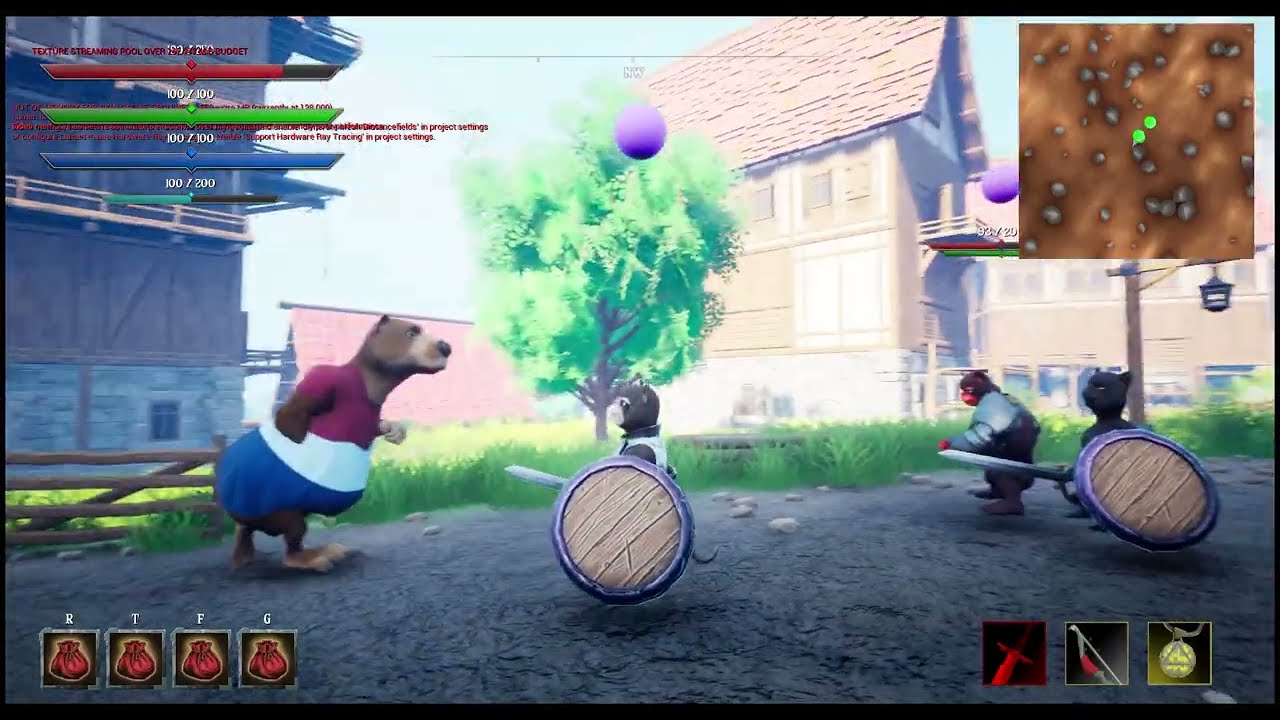 Epic battles, with magic and swords!