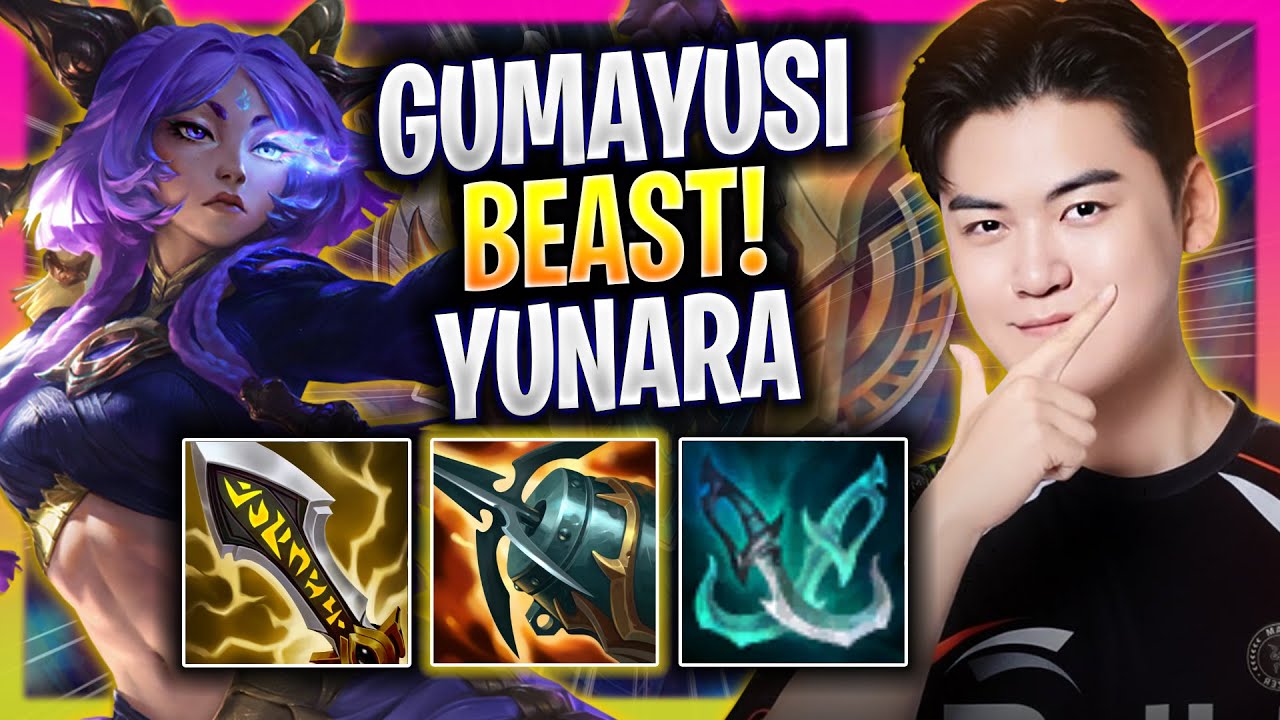 HLE GUMAYUSI IS A BEAST WITH YUNARA! - HLE Gumayusi Plays Yunara ADC vs Corki!