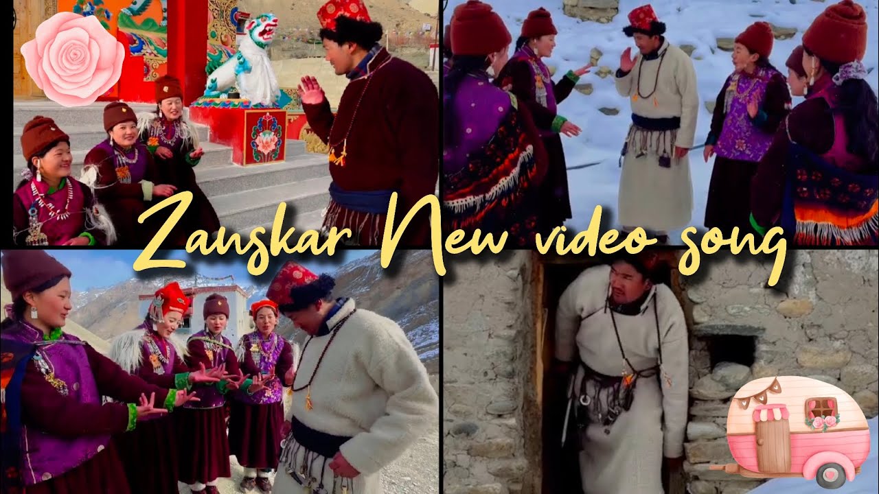 Part2 zanskar@: new video song🔥#ladakh#viralvideo#dance#love🇮🇳