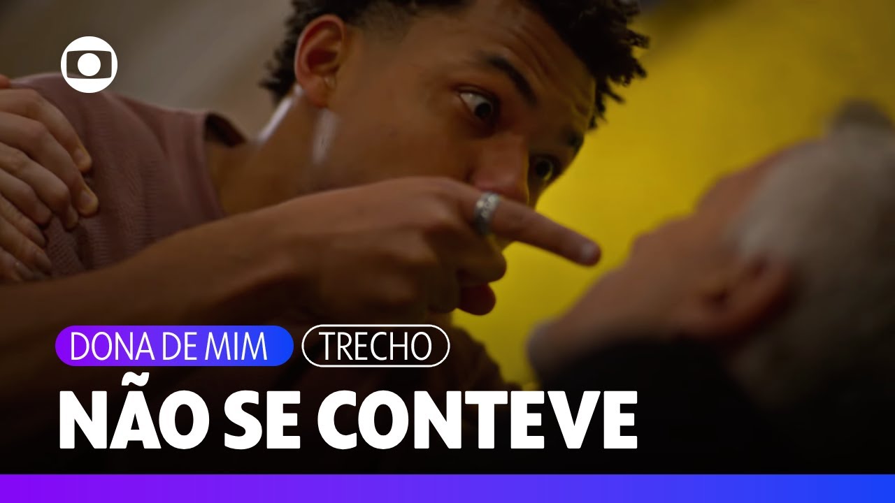 Samuel d&aacute; soco em Jaques ao saber da ideia do pedido da guarda de Sofia | Dona de Mim | TV Globo