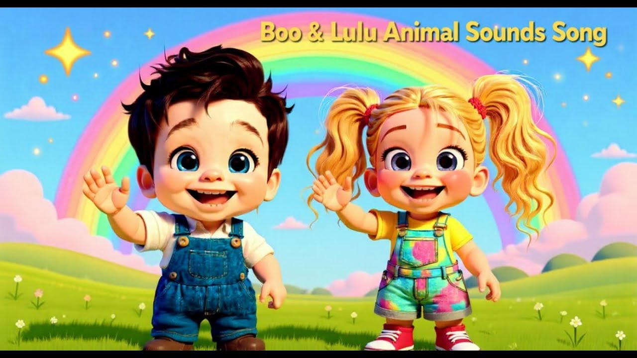Boo & Lulu Animal Sounds Song