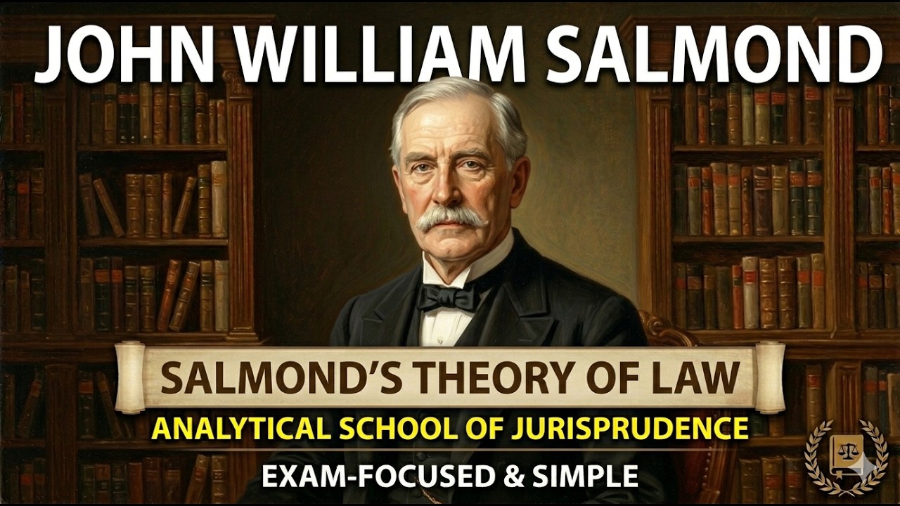 Analytical School of Jurisprudence &ndash; John William Salmond | College Tutor Law
