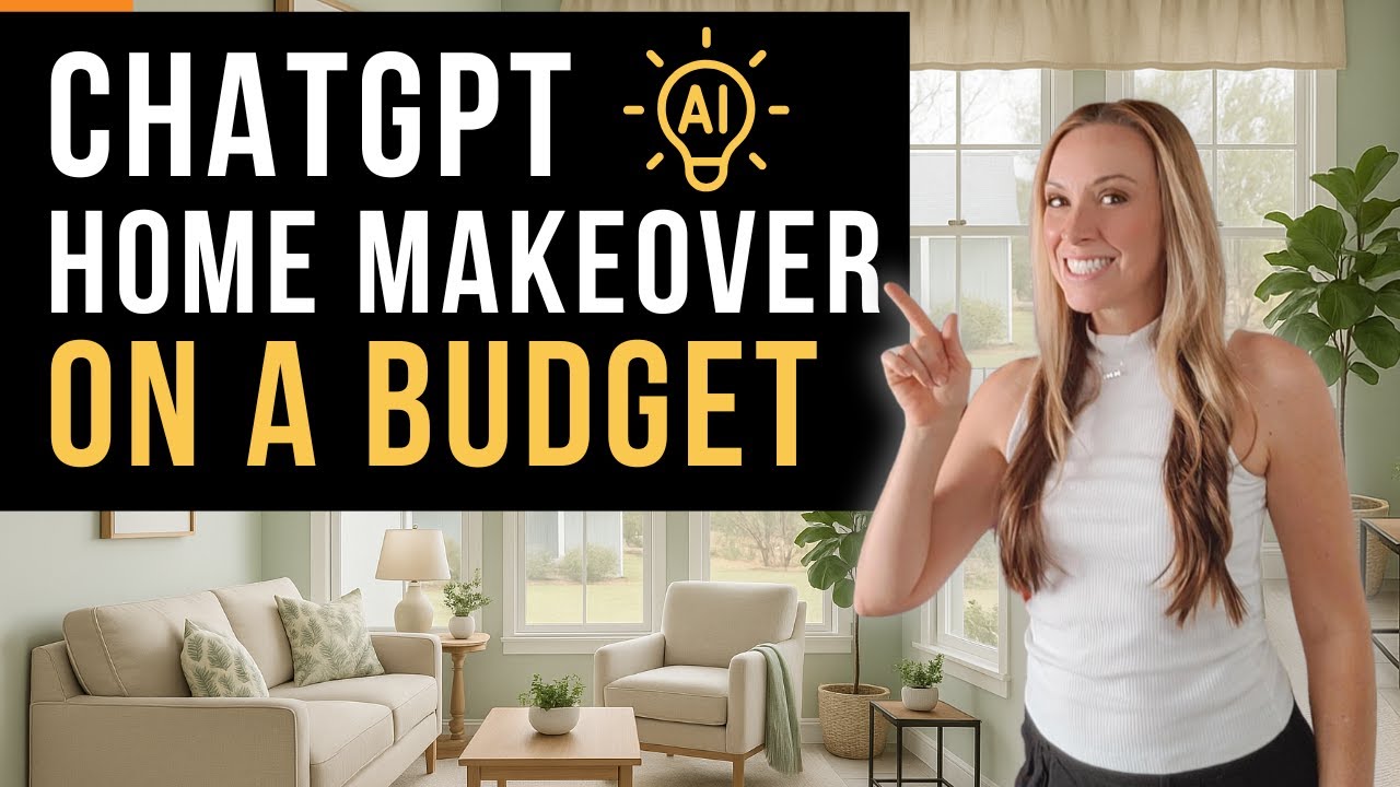 SHOCKING ChatGPT Redesign: My Whole House on a Budget