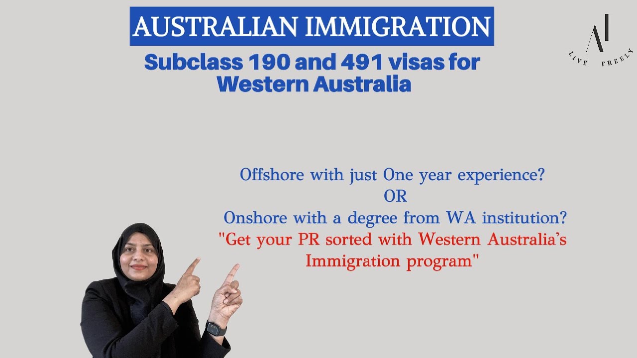 Massive PR Opportunity in Western Australia – 190 & 491 Visas, Eligibility & Tips!