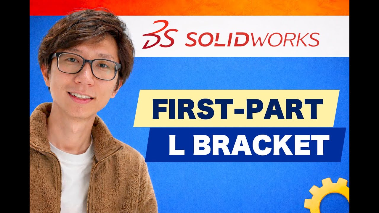 Learn SolidWorks FAST: Sketch, Dimension, Extrude (L Bracket)
