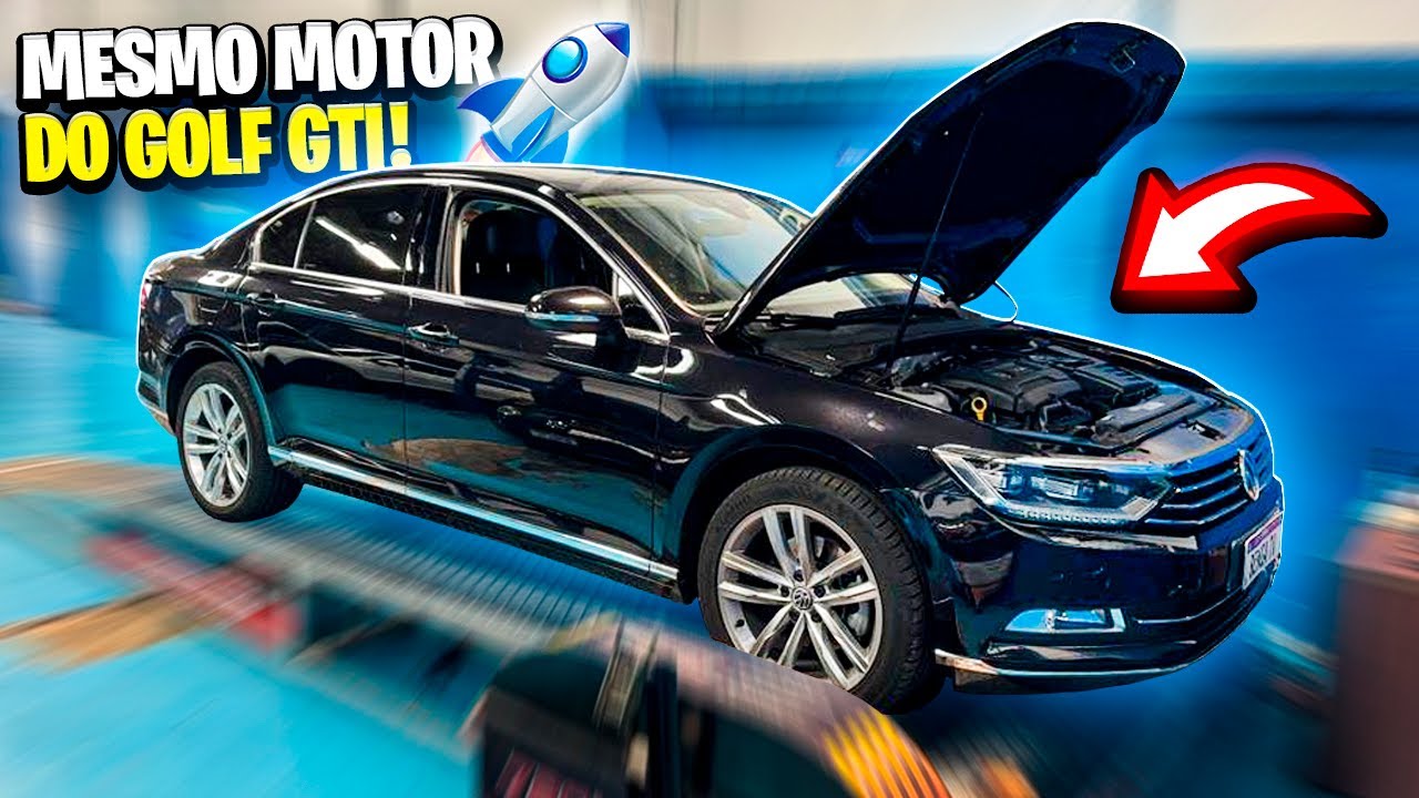 PASSAT TSI GANHOU 80 CAVALOS NO STG 2 BENGA TV 100% PODIUM