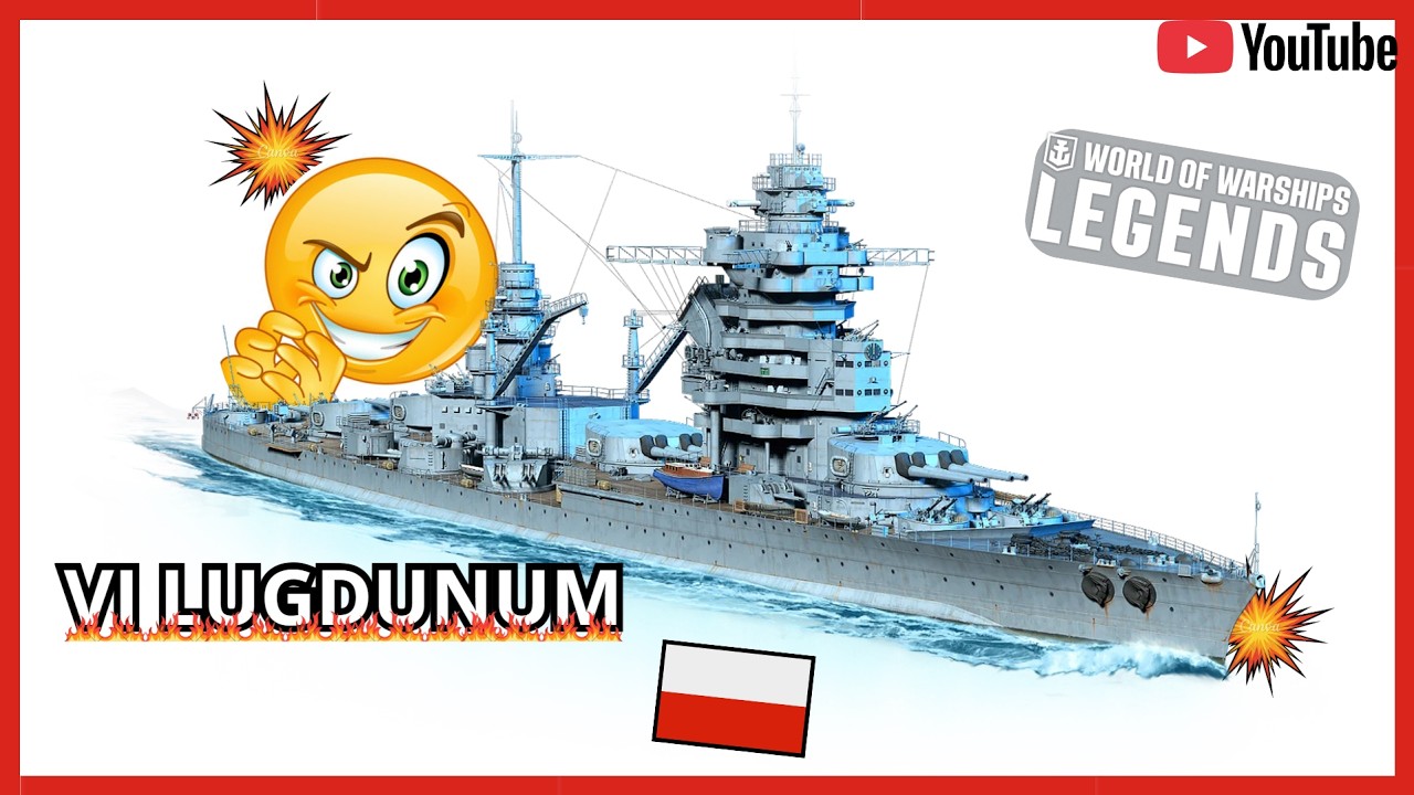 WoWs L : !! INSANE !! LUGDUNUM gameplay PS5