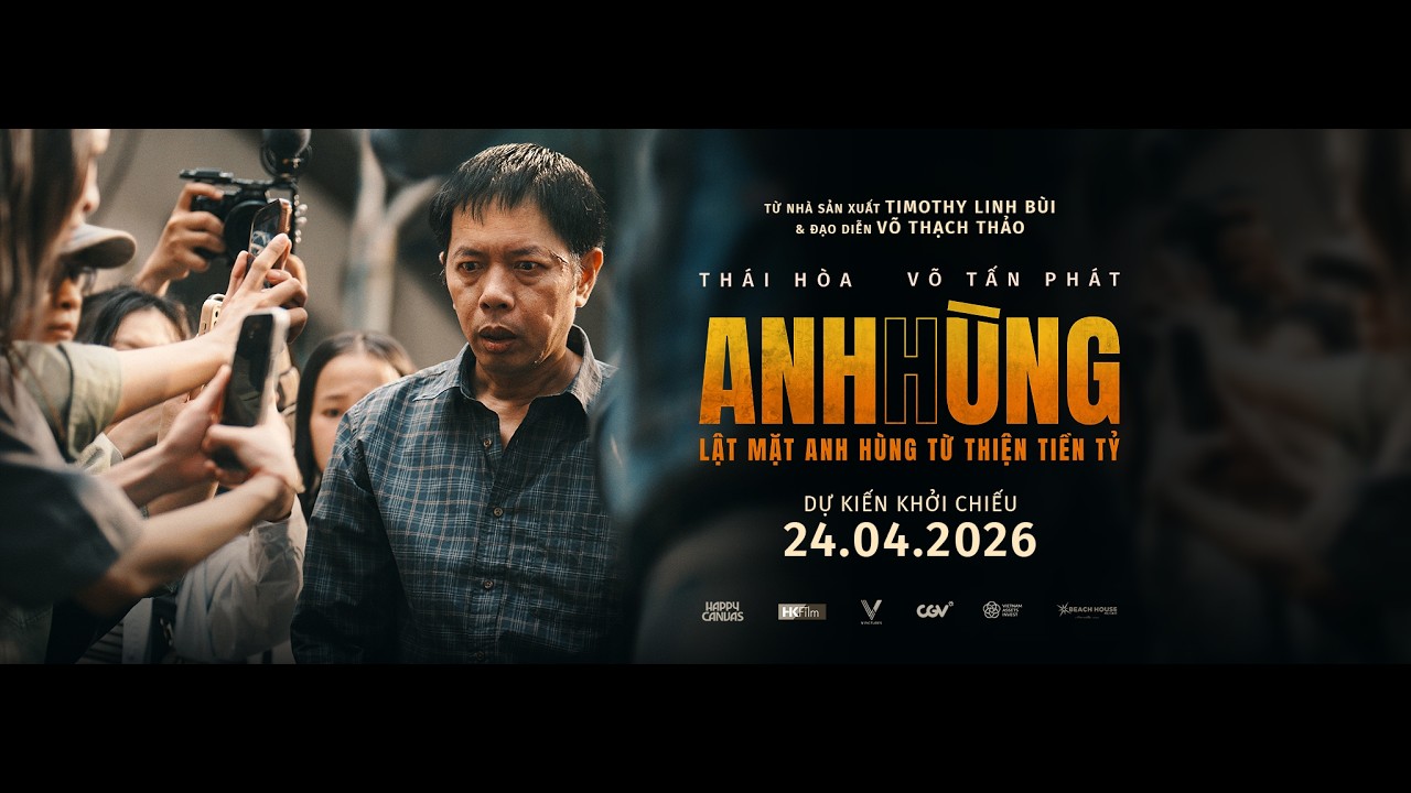 Th&aacute;i Ho&agrave; t&aacute;i xuất ph&ograve;ng v&eacute; với phim Anh H&ugrave;ng, kết hợp c&ugrave;ng 