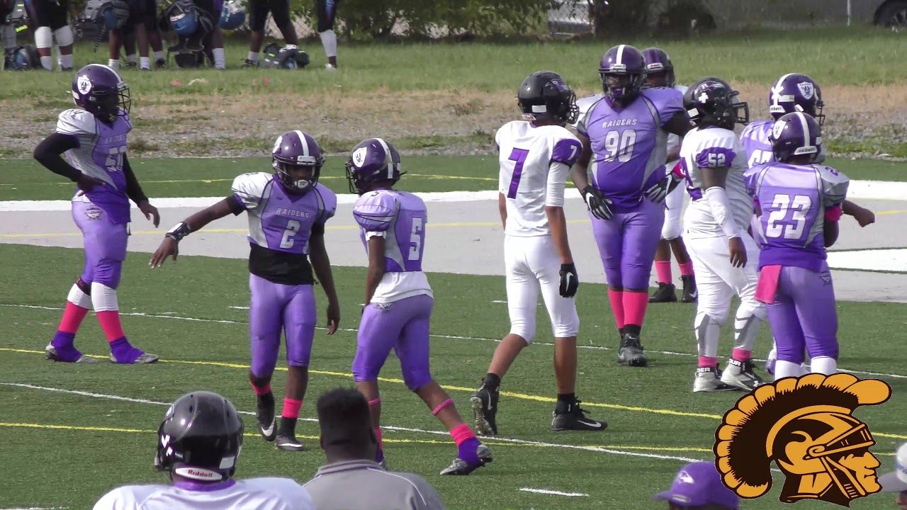 Southfield Ravens vs. Eastside Raiders (B-Team) Game Highlights (10-21-2017)