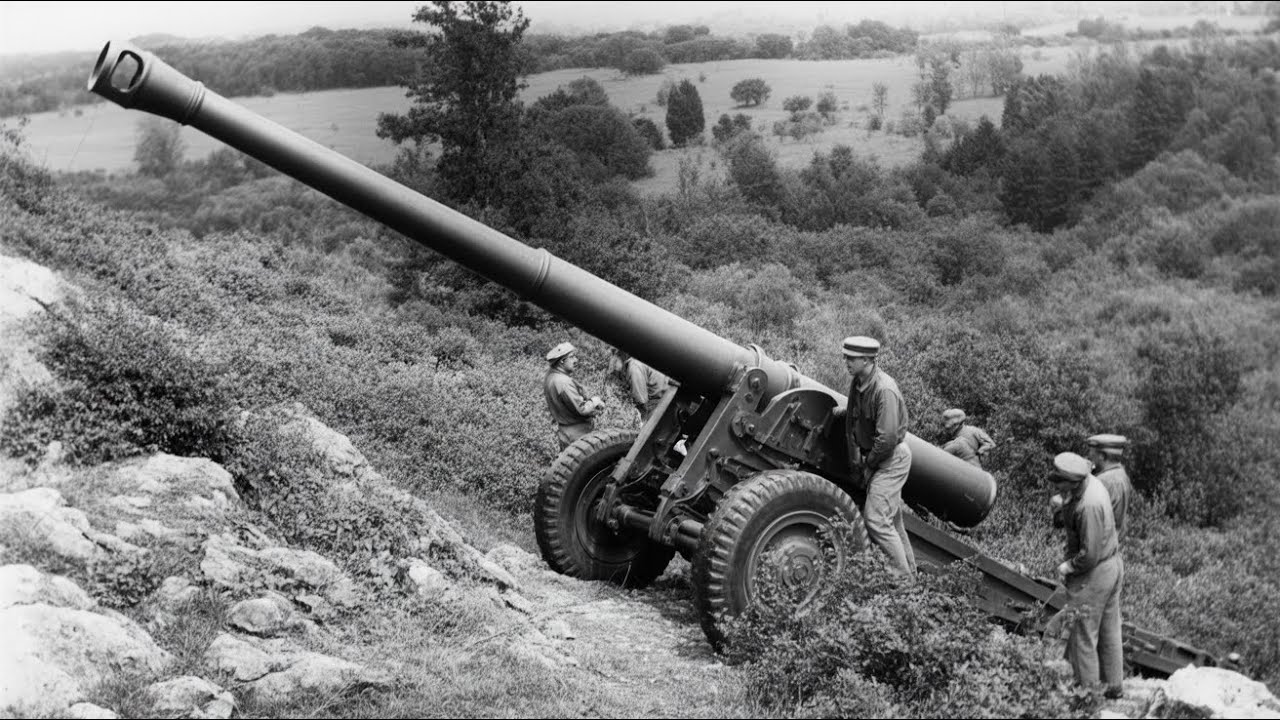 Alliierte Artilleristen wussten nie, dass Deutschlands 17cm Kanone 18 auf 29,6 km feuern konnte...