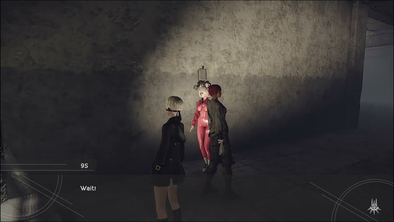 NieR:Automata - Amnesia Side Quest (2B dressed as Alice from NIKKE)