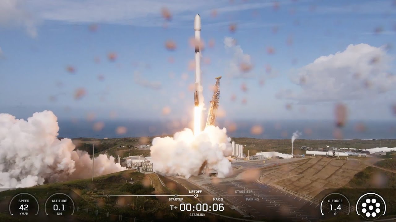 Blastoff! SpaceX launches 24 Starlink satellites from California, nails landing