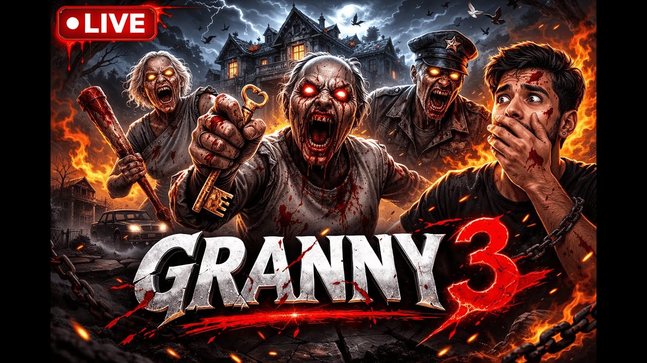 Granny Live Gameplay | Granny shorts Live Stream #granny #shorts #shortslive