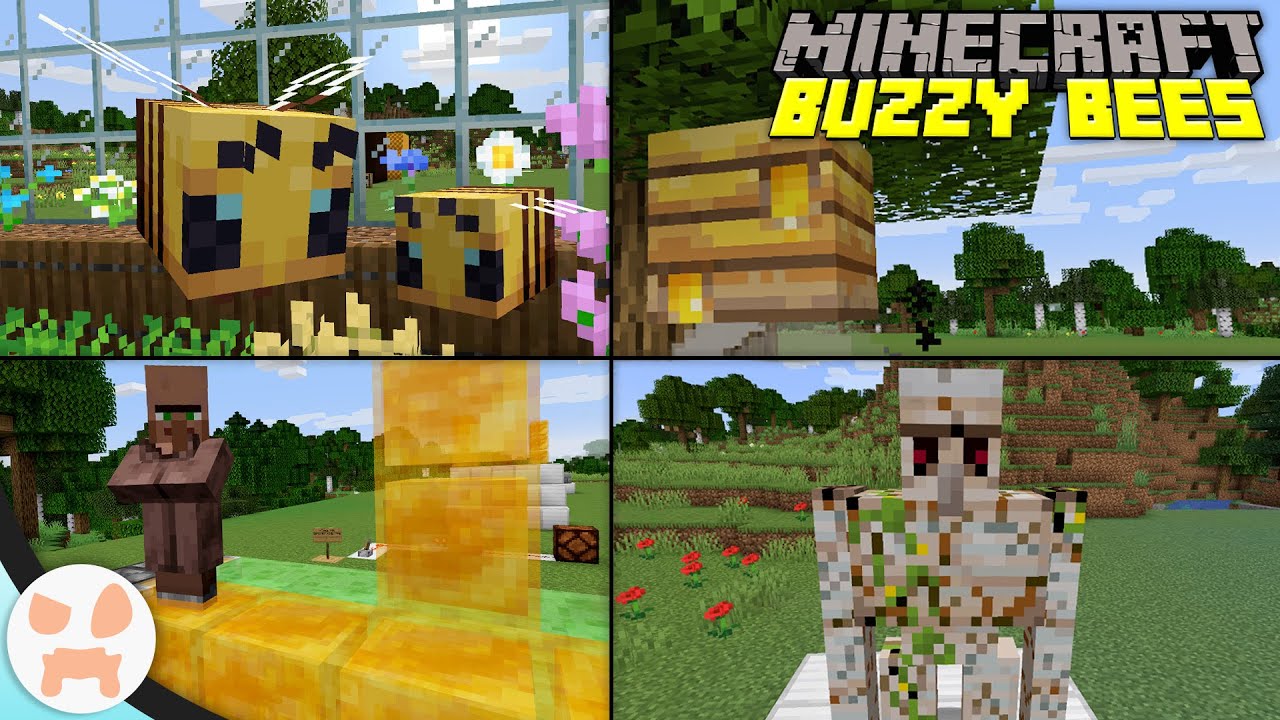 ВСЁ в Minecraft 1.15 Жужжащие пчёлы!