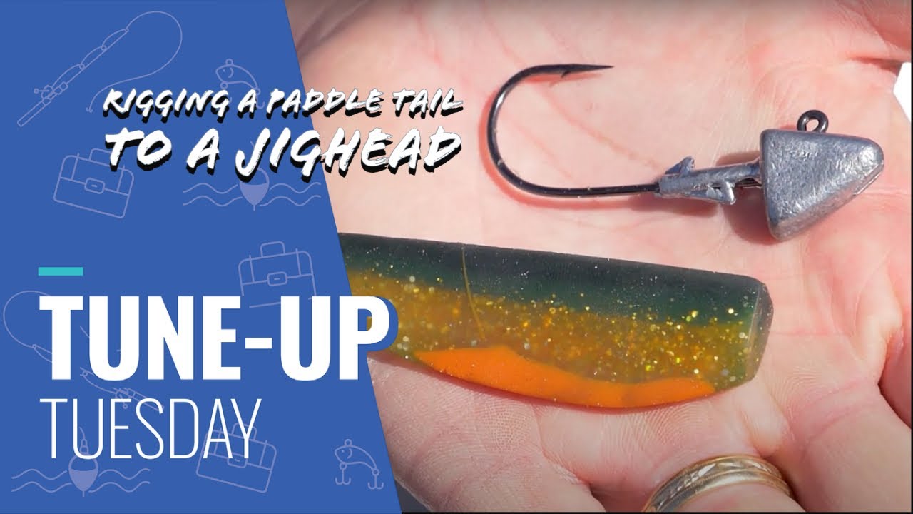 Tune-Up Tuesday | Rigging a Paddle Tail to a Jig Head