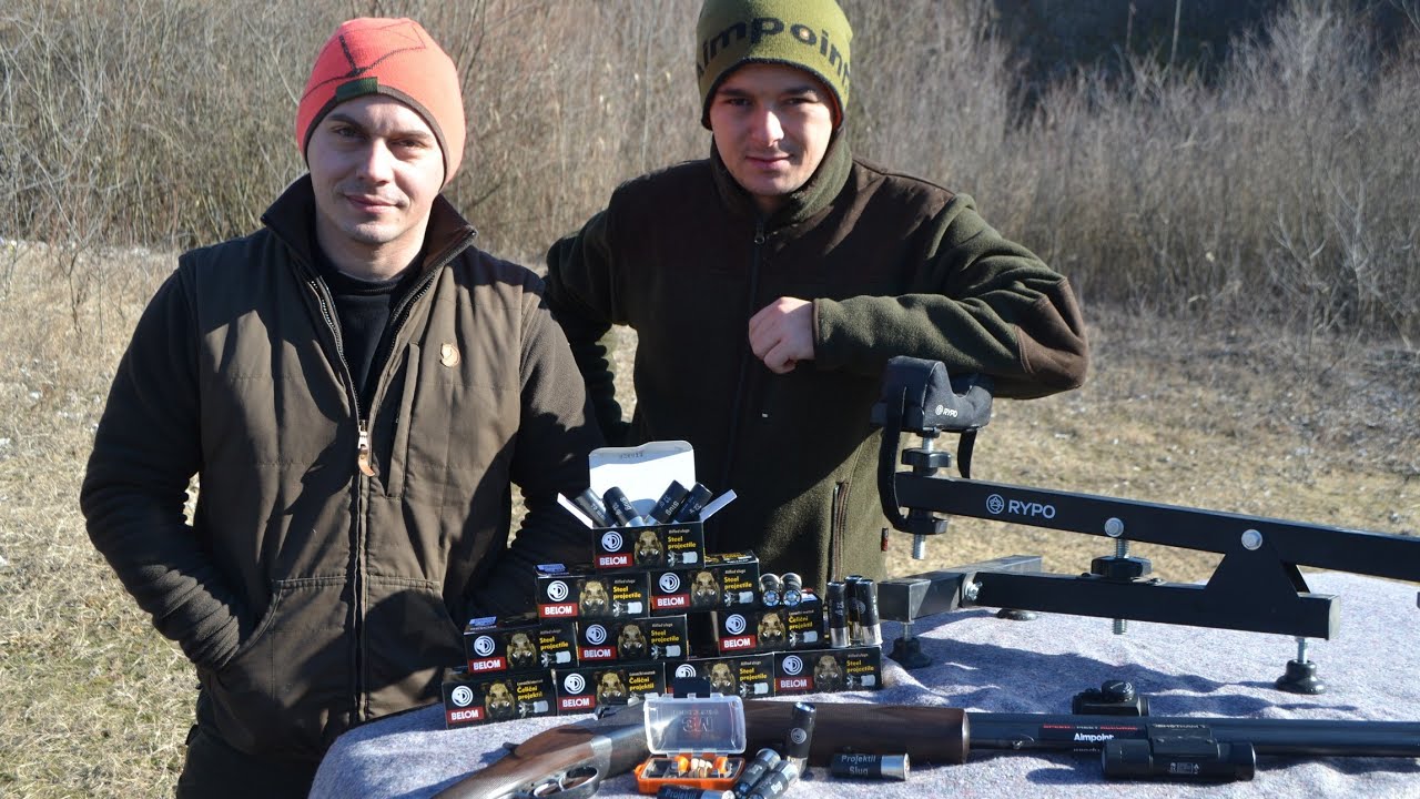 BELOM Čelične kugle - test na 25m; 50m; 90m; BELOM Steel Slugs - test on 25m; 50m; 90m | E162