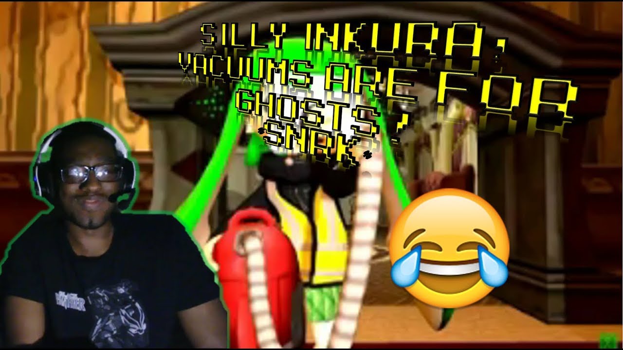 Inkura in Luigi's Mansion! REACTION!!!