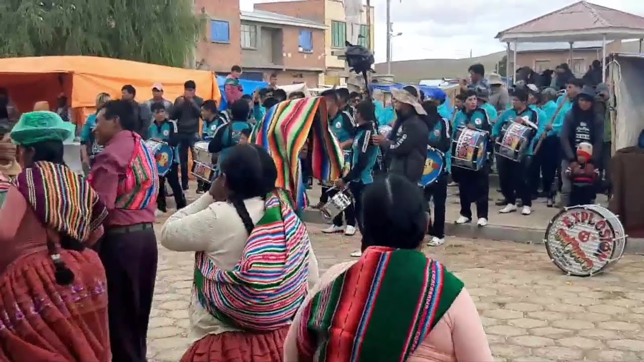 Conjunto Mose&ntilde;ada Explocion Ajamarca Milla Milla Provincia Aroma 2020 Bolivia