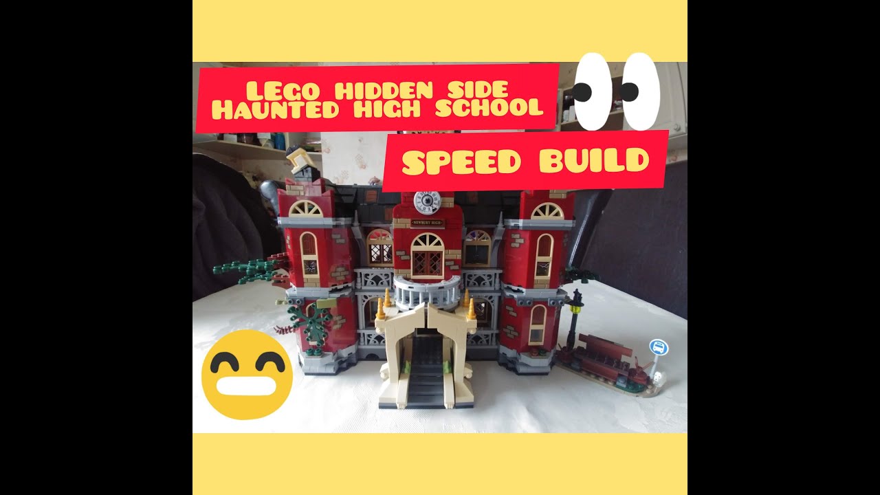 LEGO Hidden Side, Haunted High School 70425. Time lapse Speed  Build