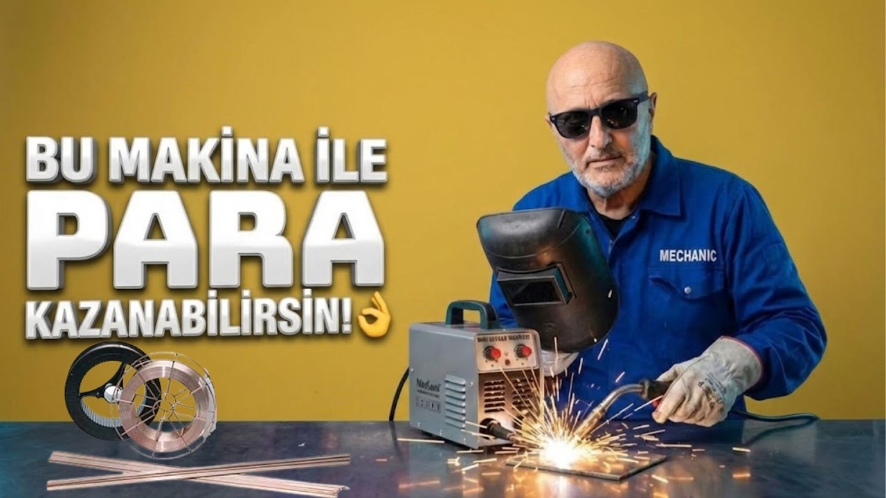 Bu Makine İle Evinizi Ge&ccedil;indirebilirsiniz | Mini  MIG MMA TIG Gazsız Kaynak Makinesi | #işbirliği