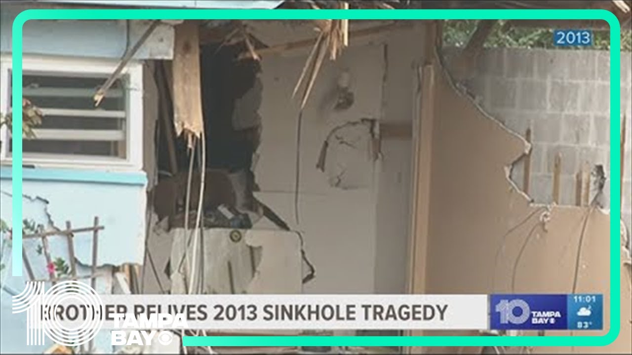 'Everything was gone': Man who lost brother to Seffner sinkhole recalls day it happened