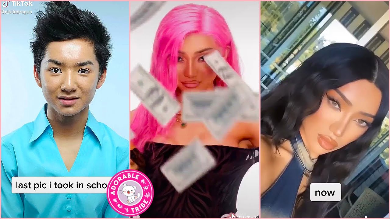 Transgender Tik Tok Glow up Transition Compilation🌈LGBT