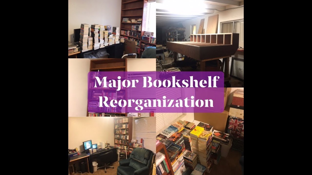 Major Bookshelf Reorganization Part 1